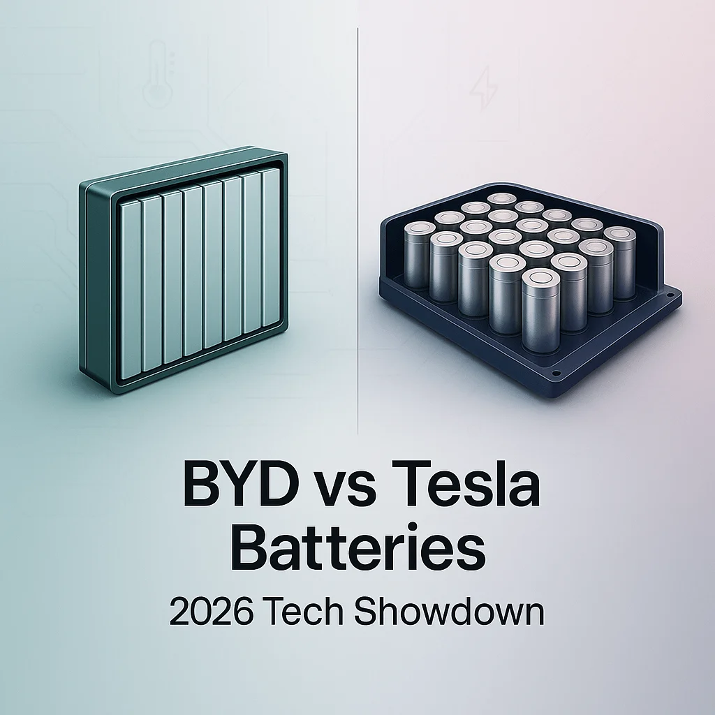 BYD vs Tesla Battery Comparison: Which EV Tech Wins in 2026? picture